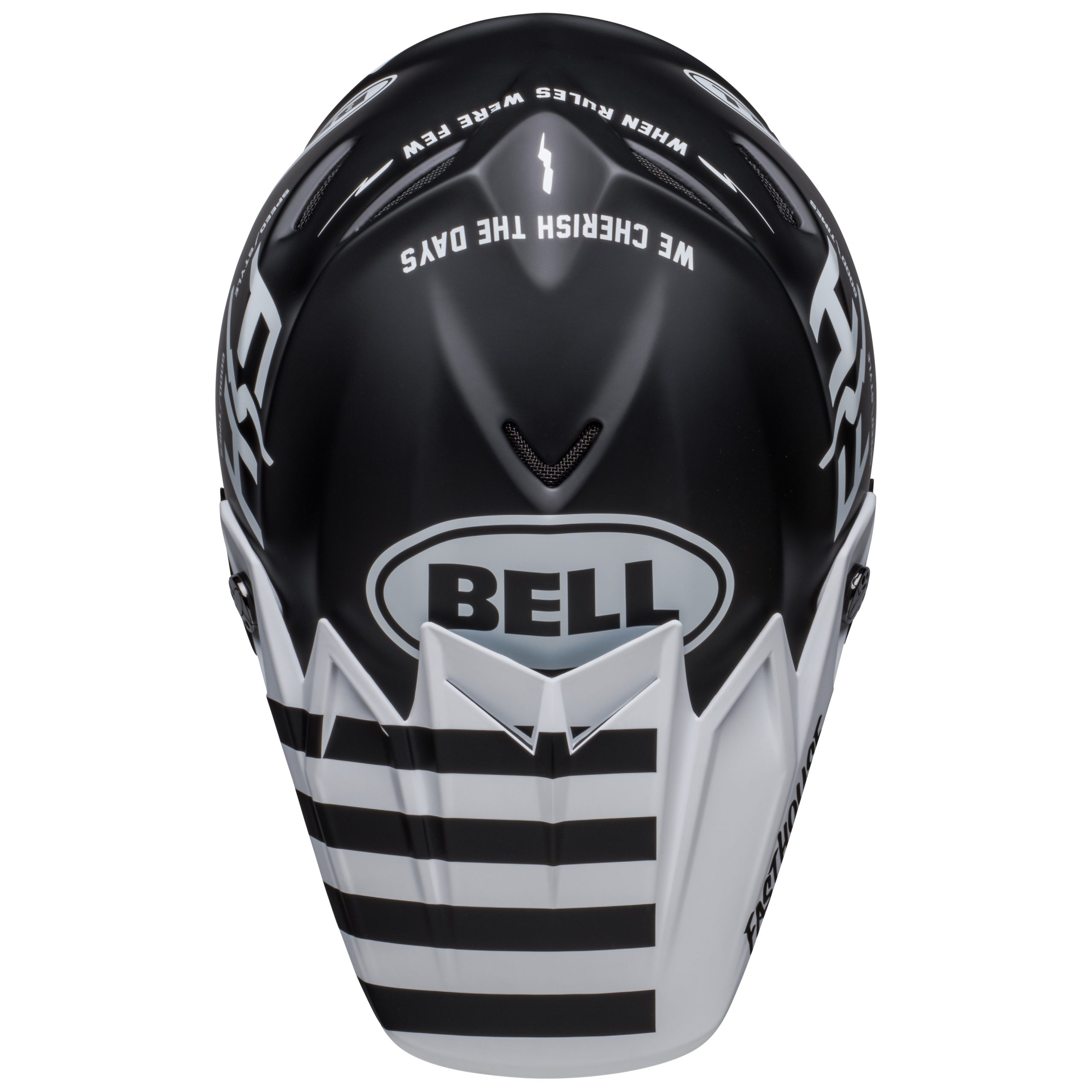 Bell MX 2023 Moto-9S Flex Adult Helmet (Fasthouse Crew Black/White